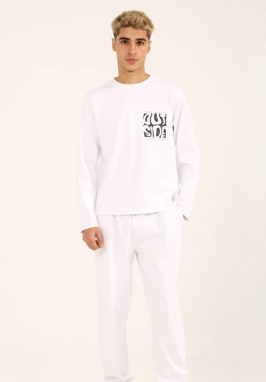 URBAN ORA CLOTHING #7605 FULL SLEEVE TEE