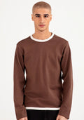 URBAN ORA CLOTHING #7642 STRETCH FULL SLEEVE TEE