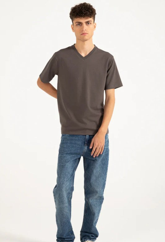 URBAN ORA CLOTHING #7647 V-NECK TEE